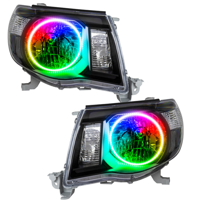 Oracle Lighting 8161-334 SMD Pre-Assembled Headlights, Black Bezel, ColorSHIFT - No Controller - Truck Part Superstore