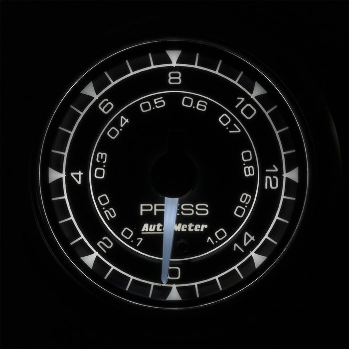 AutoMeter 8162 GAUGE; PRESSURE; 2 1/16in.; 15PSI; DIGITAL STEPPER MOTOR; CHRONO - Truck Part Superstore