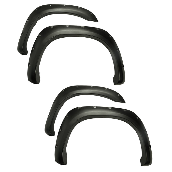 Rugged Ridge 81630.50 All Terrain Fender Flare Set; Front And Rear; Incl. Hardware; 4 pc.; - Truck Part Superstore