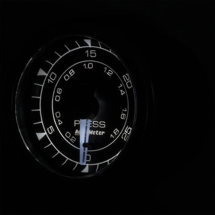 AutoMeter 8164 GAUGE; PRESSURE; 2 1/16in.; 30PSI; DIGITAL STEPPER MOTOR; CHRONO - Truck Part Superstore