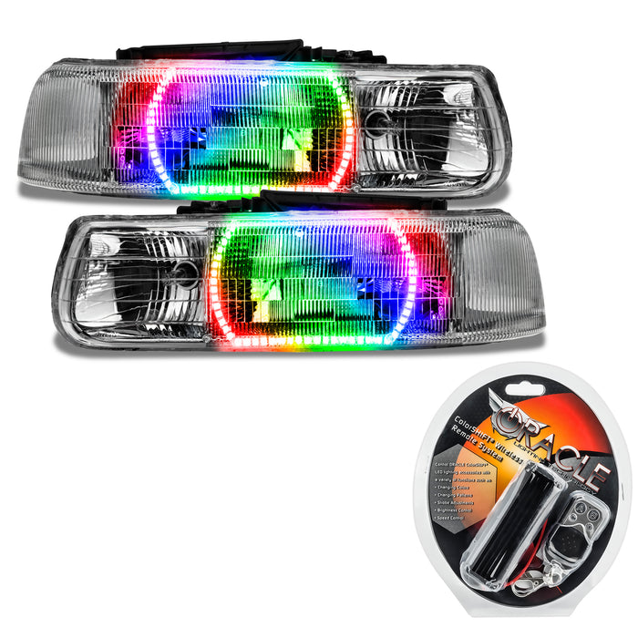 Oracle Lighting 8166-330 SMD Pre-Assembled Headlights, ColorSHIFT - Truck Part Superstore