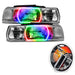 Oracle Lighting 8166-330 SMD Pre-Assembled Headlights, ColorSHIFT - Truck Part Superstore