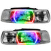 Oracle Lighting 8166-333 SMD Pre-Assembled Headlights, ColorSHIFT 2.0 - Truck Part Superstore