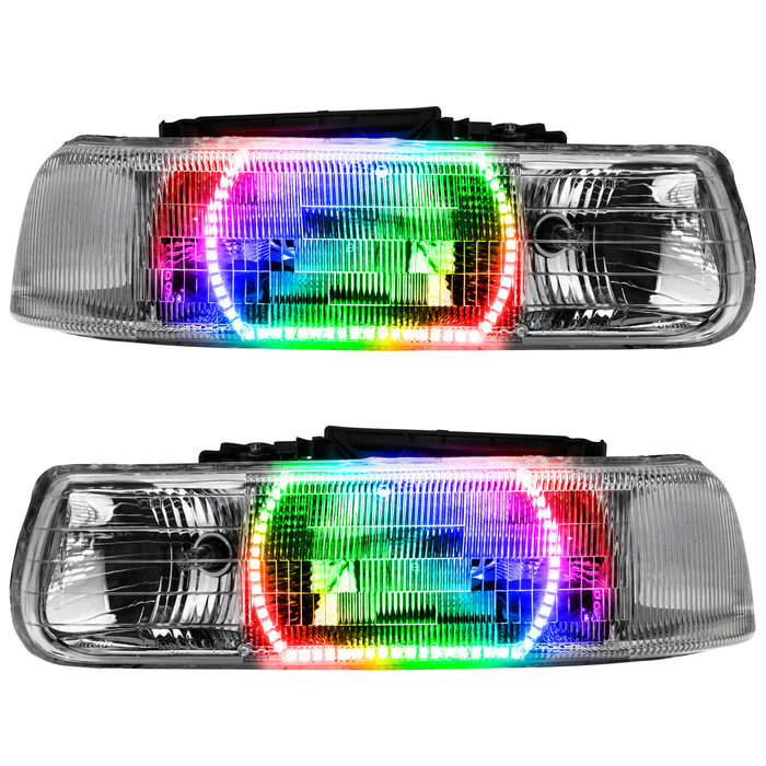 Oracle Lighting 8166-334 SMD Pre-Assembled Headlights, ColorSHIFT - No Controller - Truck Part Superstore