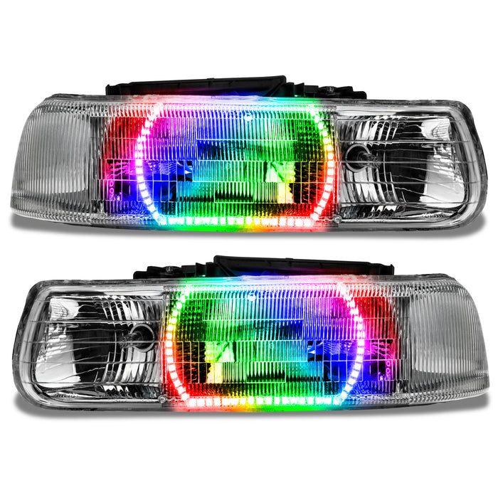 Oracle Lighting 8166-334 SMD Pre-Assembled Headlights, ColorSHIFT - No Controller - Truck Part Superstore