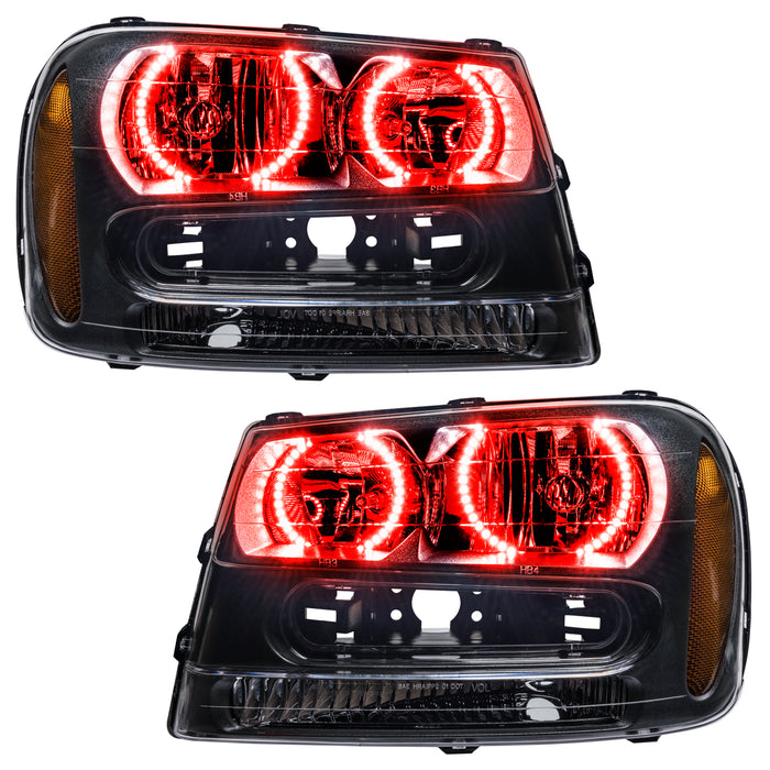 Oracle Lighting 8168-003 SMD Pre-Assembled Headlights, Red - Truck Part Superstore