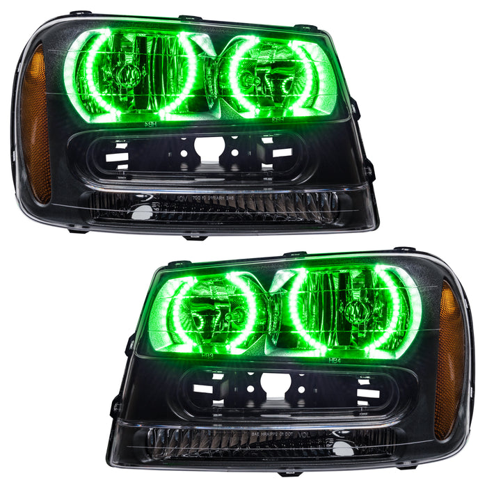 Oracle Lighting 8168-004 SMD Pre-Assembled Headlights, Green - Truck Part Superstore