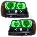 Oracle Lighting 8168-004 SMD Pre-Assembled Headlights, Green - Truck Part Superstore