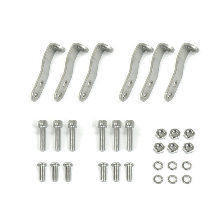 Top Street Performance 81708 TSP Velocity Cathedral Port Fuel Rail Brackets and Hardware. - Truck Part Superstore