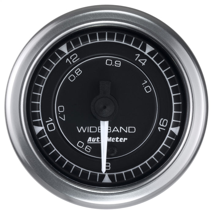 AutoMeter 8170 GAUGE; AIR/FUEL RATIO-WIDEBAND; ANALOG; 2 1/16in.; 8:1-18:1; STEPPER MOTOR; CHRO - Truck Part Superstore