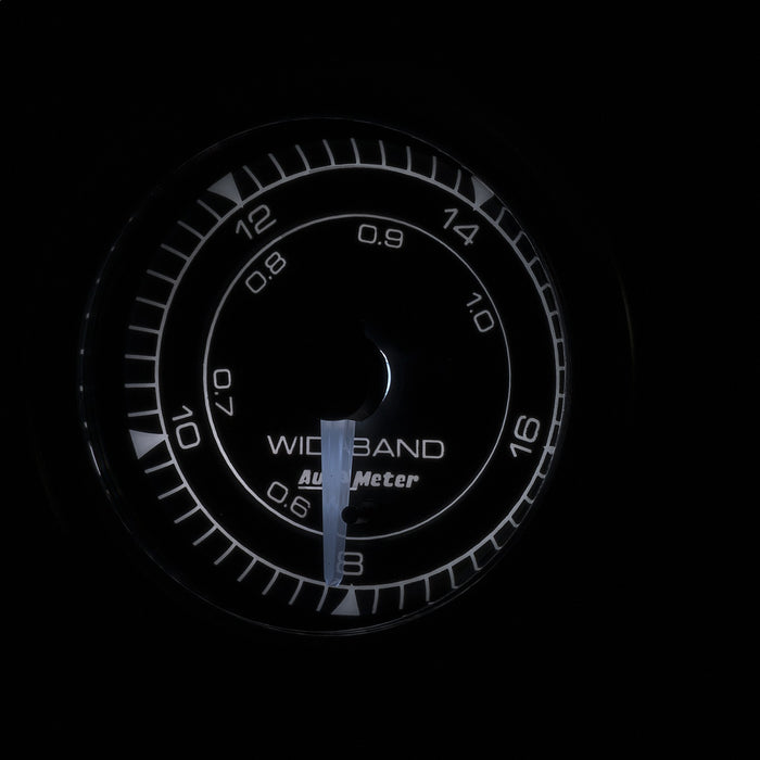 AutoMeter 8170 GAUGE; AIR/FUEL RATIO-WIDEBAND; ANALOG; 2 1/16in.; 8:1-18:1; STEPPER MOTOR; CHRO - Truck Part Superstore