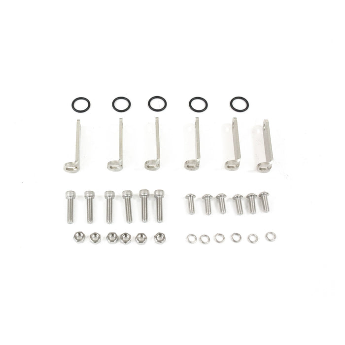 Top Street Performance 81711 TSP Velocity Raised Rectangle Port Fuel Rail Brackets and Hardware. - Truck Part Superstore