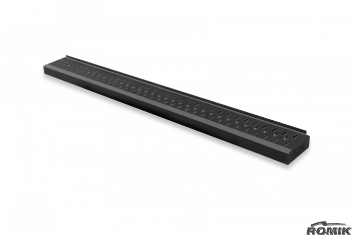 Romik 81729429 2022-Present Toyota Tundra Double Cab RPD-T (DRP) Running Board Black Romik - Truck Part Superstore