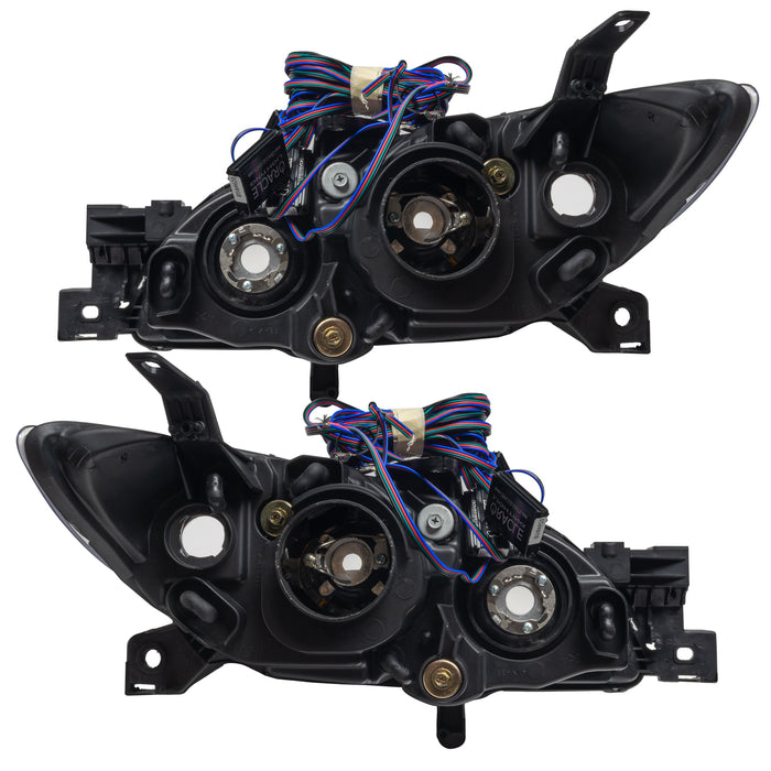 Oracle Lighting 8174-333 SMD Pre-Assembled Headlights, Halogen Style, ColorSHIFT 2.0 - Truck Part Superstore