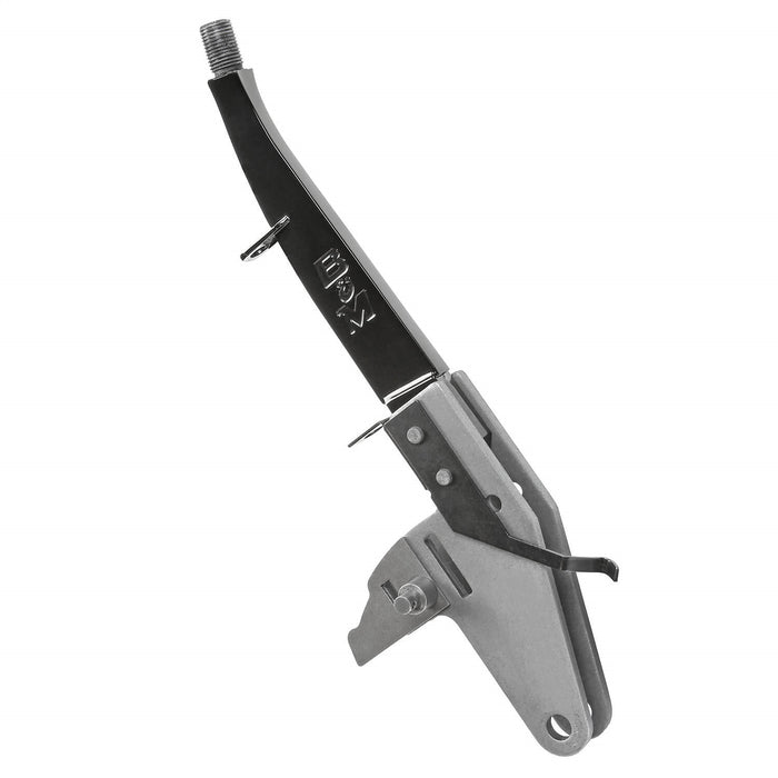 B&M 81761 Z-Gate Shifter Stick; Black/Chrome; Steel; 6.125 in. Overall Height; - Truck Part Superstore