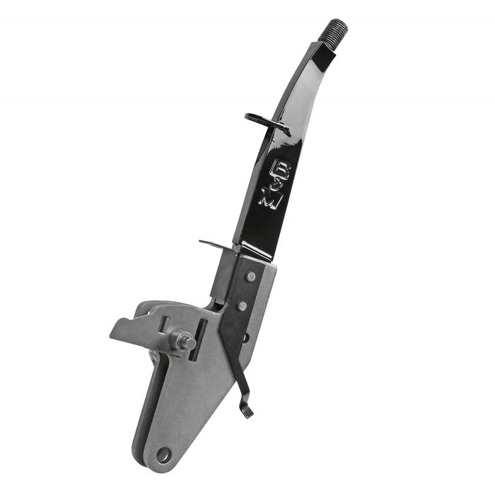 B&M 81761 Z-Gate Shifter Stick; Black/Chrome; Steel; 6.125 in. Overall Height; - Truck Part Superstore