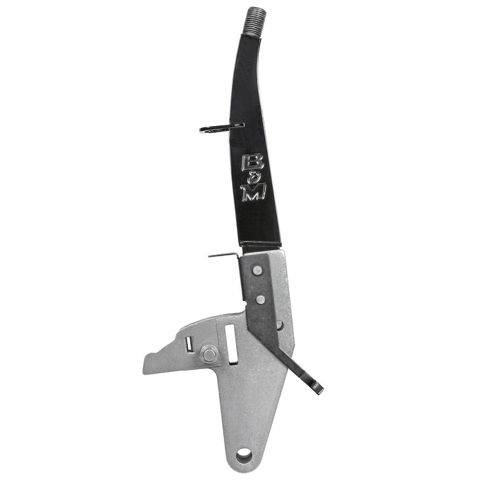 B&M 81761 Z-Gate Shifter Stick; Black/Chrome; Steel; 6.125 in. Overall Height; - Truck Part Superstore