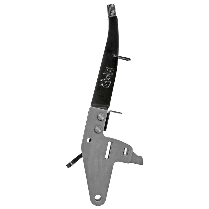 B&M 81761 Z-Gate Shifter Stick; Black/Chrome; Steel; 6.125 in. Overall Height; - Truck Part Superstore