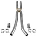 Flowmaster 817817 Scavenger X-Pipe Kit; 2.5 in.; 409 Stainless Steel; - Truck Part Superstore