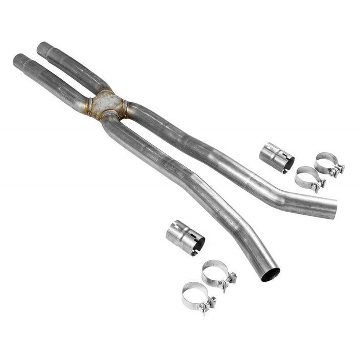 Flowmaster 817817 Scavenger X-Pipe Kit; 2.5 in.; 409 Stainless Steel; - Truck Part Superstore