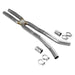 Flowmaster 817817 Scavenger X-Pipe Kit; 2.5 in.; 409 Stainless Steel; - Truck Part Superstore