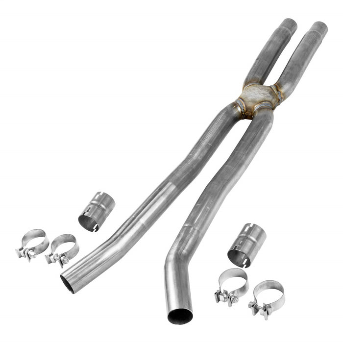 Flowmaster 817817 Scavenger X-Pipe Kit; 2.5 in.; 409 Stainless Steel; - Truck Part Superstore