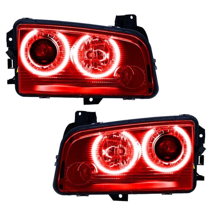 Oracle Lighting 8179-003 SMD Pre-Assembled Headlights, HID, Red - Truck Part Superstore