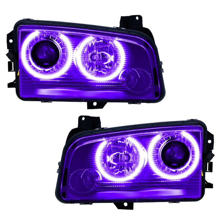 Oracle Lighting 8179-007 SMD Pre-Assembled Headlights, HID, UV/Purple - Truck Part Superstore