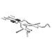Flowmaster 817938 American Thunder Header-Back Exhaust System - Truck Part Superstore