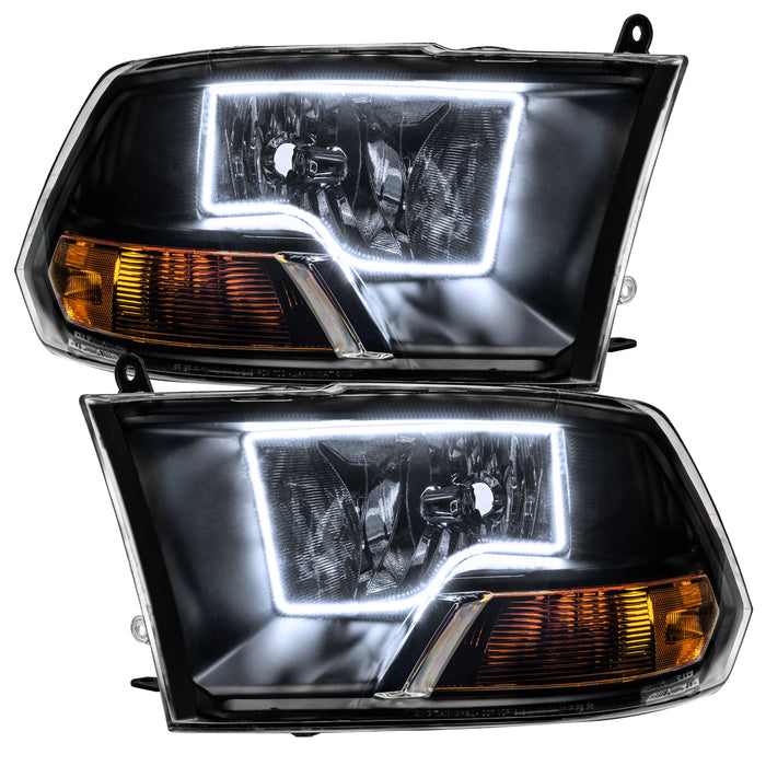 Oracle Lighting 8180-001 SMD Pre-Assembled Headlights, Black, White - Truck Part Superstore