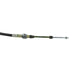 B&M 81831 Super Duty Race Shifter Cable; 3 ft.; Eyelet/Threaded; Black; - Truck Part Superstore