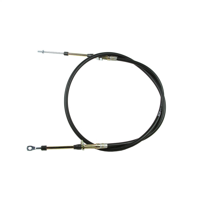 B&M 81833 Super Duty Race Shifter Cable; 5 ft.; Eyelet/Threaded; Black; - Truck Part Superstore