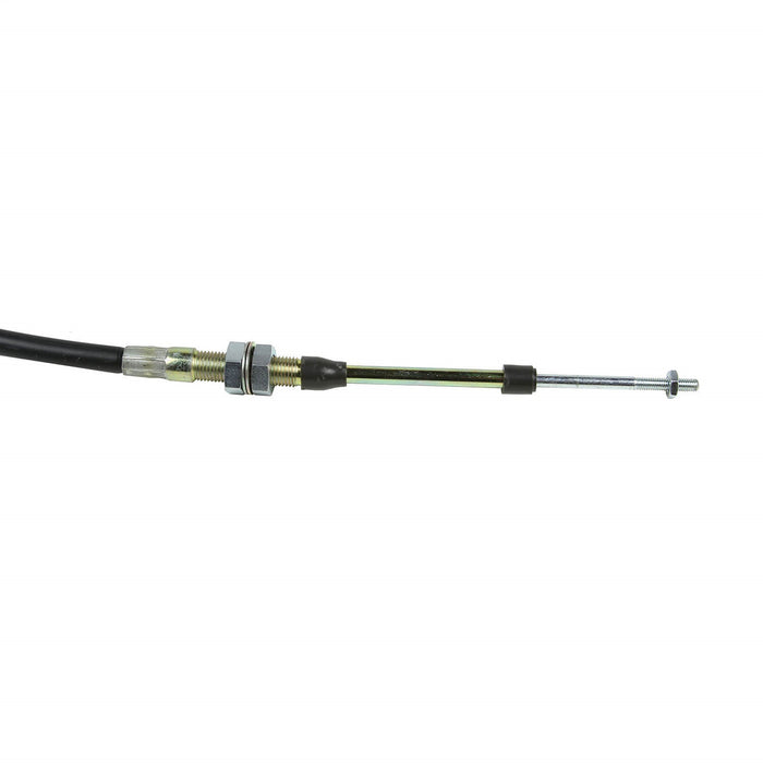 B&M 81834 Super Duty Race Shifter Cable; 8 ft.; Eyelet/Threaded; Black; - Truck Part Superstore