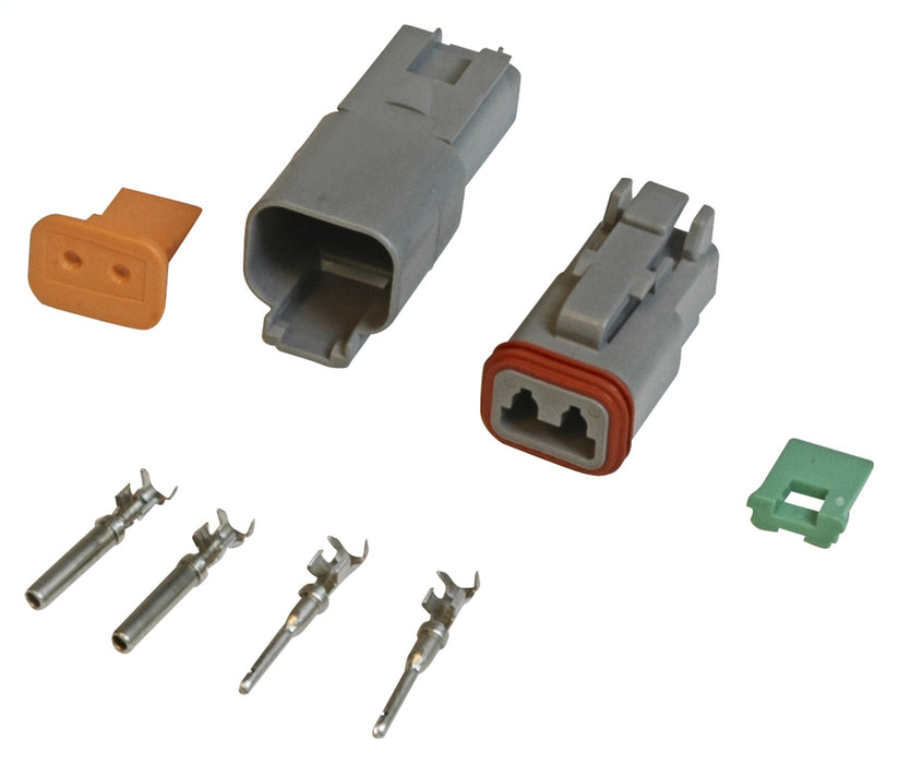 MSD 8183 2-Pin Connector Assembly; Deutsch Connector; - Truck Part Superstore