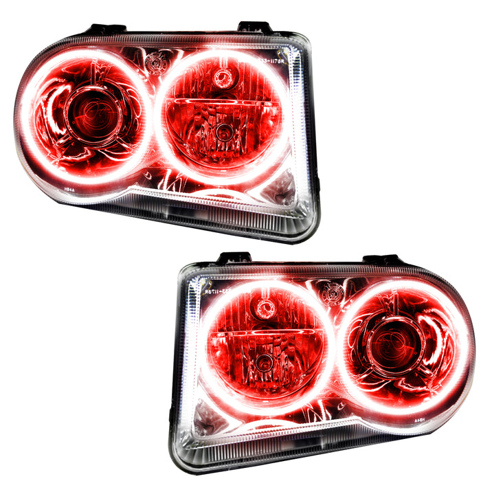 Oracle Lighting 8186-003 SMD Pre-Assembled Headlights, HID, No Bulbs, Red - Truck Part Superstore