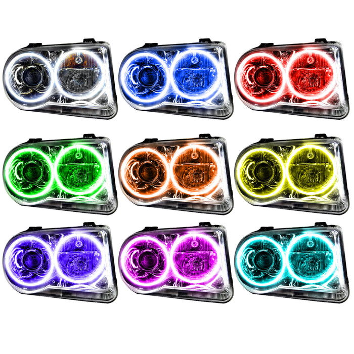 Oracle Lighting 8186-504 SMD Pre-Assembled Headlights, HID, No Bulbs, ColorSHIFT - Simple - Truck Part Superstore