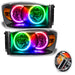 Oracle Lighting 8187-330 SMD Pre-Assembled Headlights, Black Bezel, ColorSHIFT - Truck Part Superstore