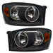 Oracle Lighting 8187-330 SMD Pre-Assembled Headlights, Black Bezel, ColorSHIFT - Truck Part Superstore