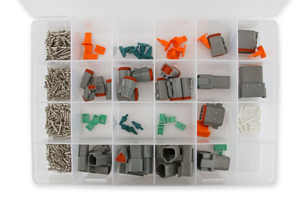 MSD 8188 MSD Deustsch Connector Kit; 360 Piece Kit w/2-12 Pole Housing And Pins w/Seals; - Truck Part Superstore