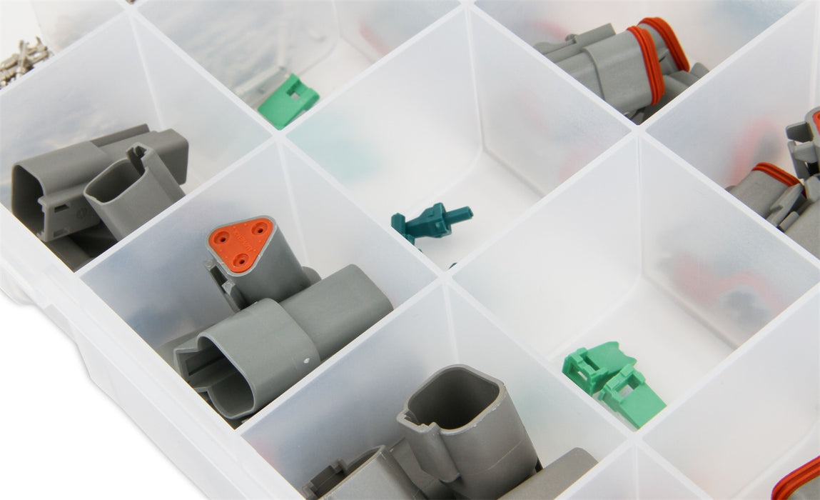 MSD 8188 MSD Deustsch Connector Kit; 360 Piece Kit w/2-12 Pole Housing And Pins w/Seals; - Truck Part Superstore