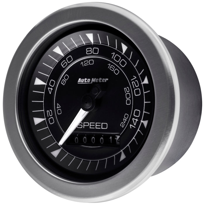AutoMeter 8188 GAUGE; SPEEDOMETER; 3 3/8in.; 160MPH; ELEC. PROGRAMMABLE; CHRONO - Truck Part Superstore