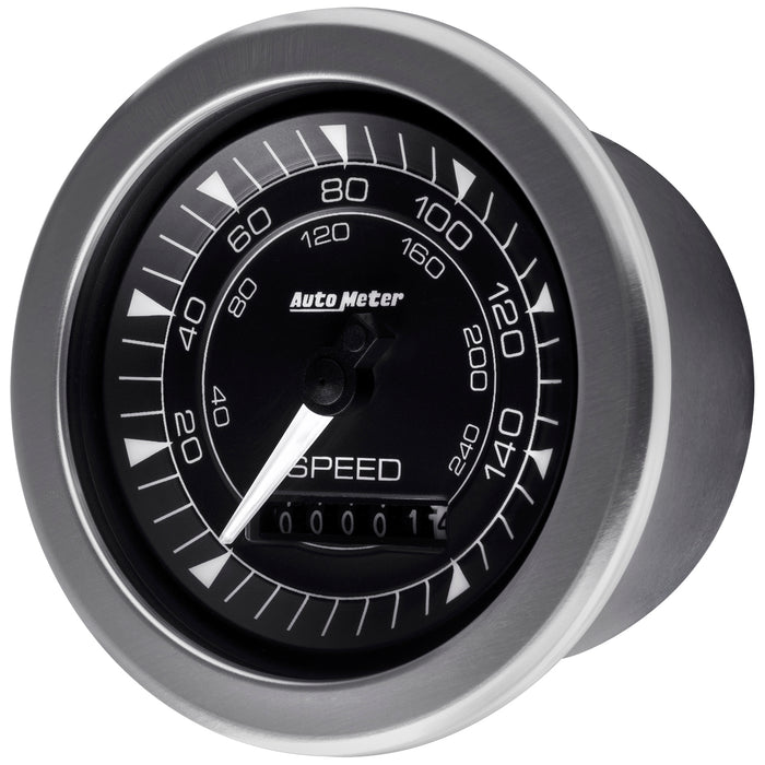 AutoMeter 8188 GAUGE; SPEEDOMETER; 3 3/8in.; 160MPH; ELEC. PROGRAMMABLE; CHRONO - Truck Part Superstore