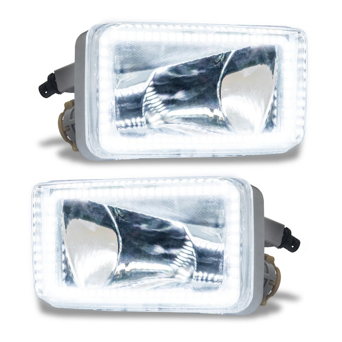 Oracle Lighting 8191-001 SMD Fog Lights, Square Style, White - Truck Part Superstore