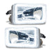 Oracle Lighting 8191-001 SMD Fog Lights, Square Style, White - Truck Part Superstore
