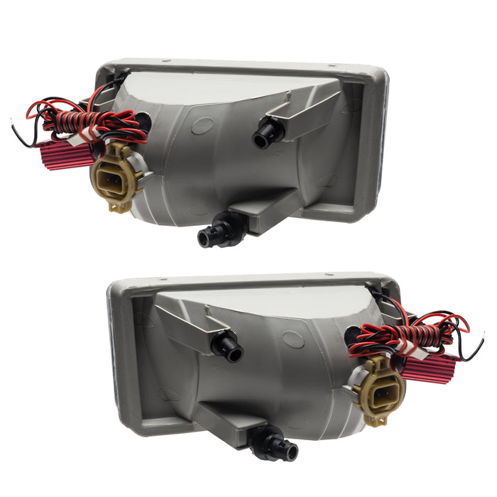 Oracle Lighting 8191-001 SMD Fog Lights, Square Style, White - Truck Part Superstore