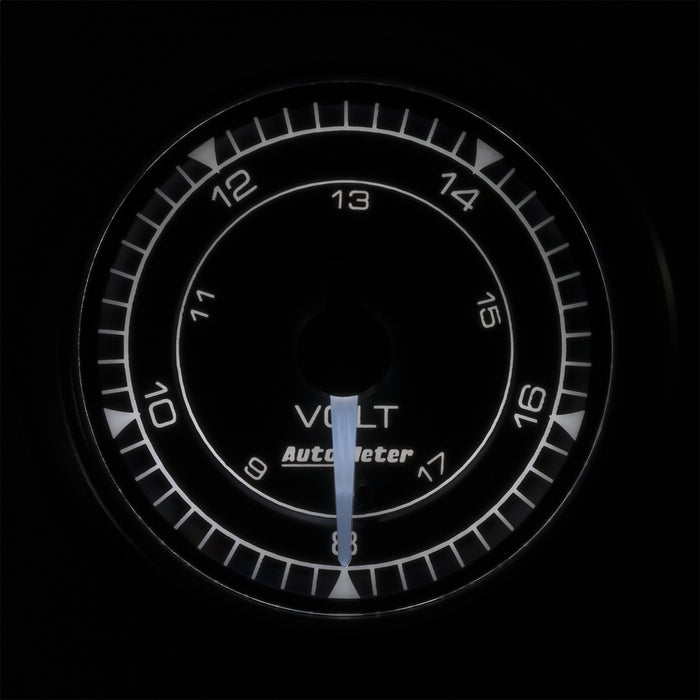 AutoMeter 8191 GAUGE; VOLTMETER; 2 1/16in.; 18V; DIGITAL STEPPER MOTOR; CHRONO - Truck Part Superstore