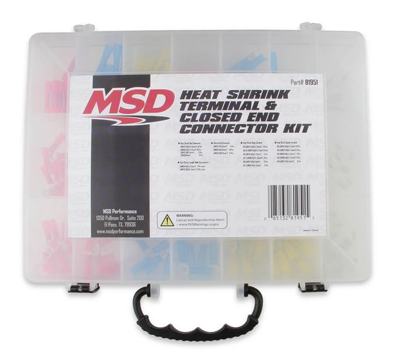 MSD 81951 MSD Heat Shrink Terminal Kit - Truck Part Superstore