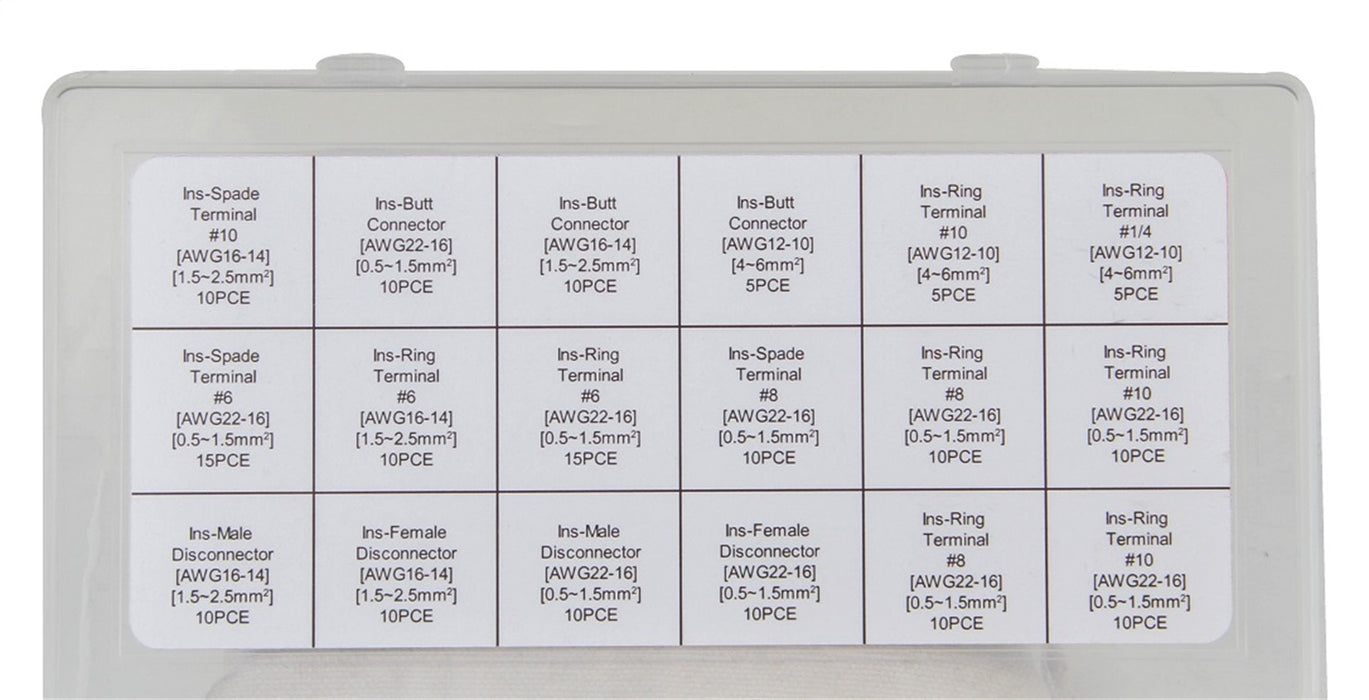 MSD 8195 MSD Insulated Terminal Connector Kit - Truck Part Superstore