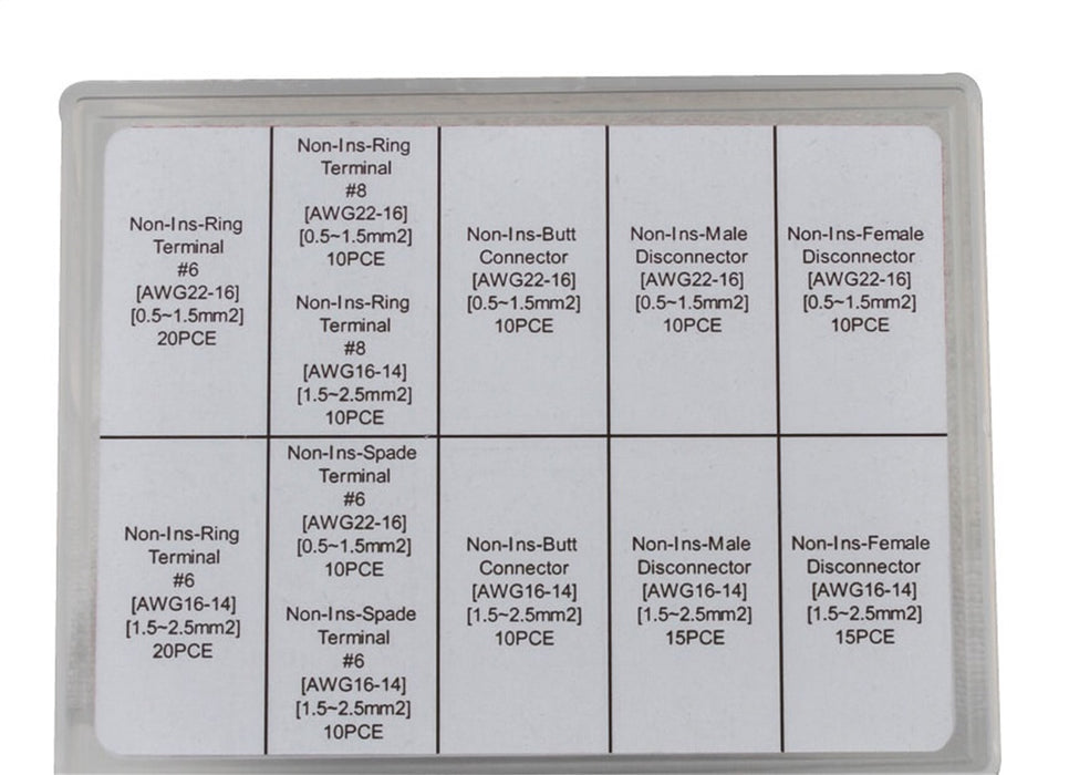 MSD 8196MSD MSD Non-Insulated Connector Kit - Truck Part Superstore