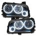 Oracle Lighting 8197-001 SMD Pre-Assembled Headlights, Non-HID, Triple Halo, White - Truck Part Superstore